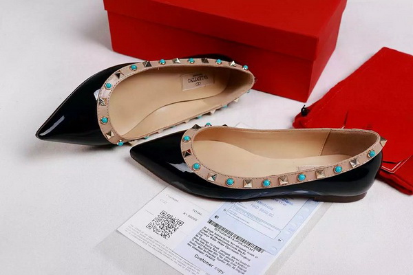 Valentino Shallow mouth flat shoes Women--062